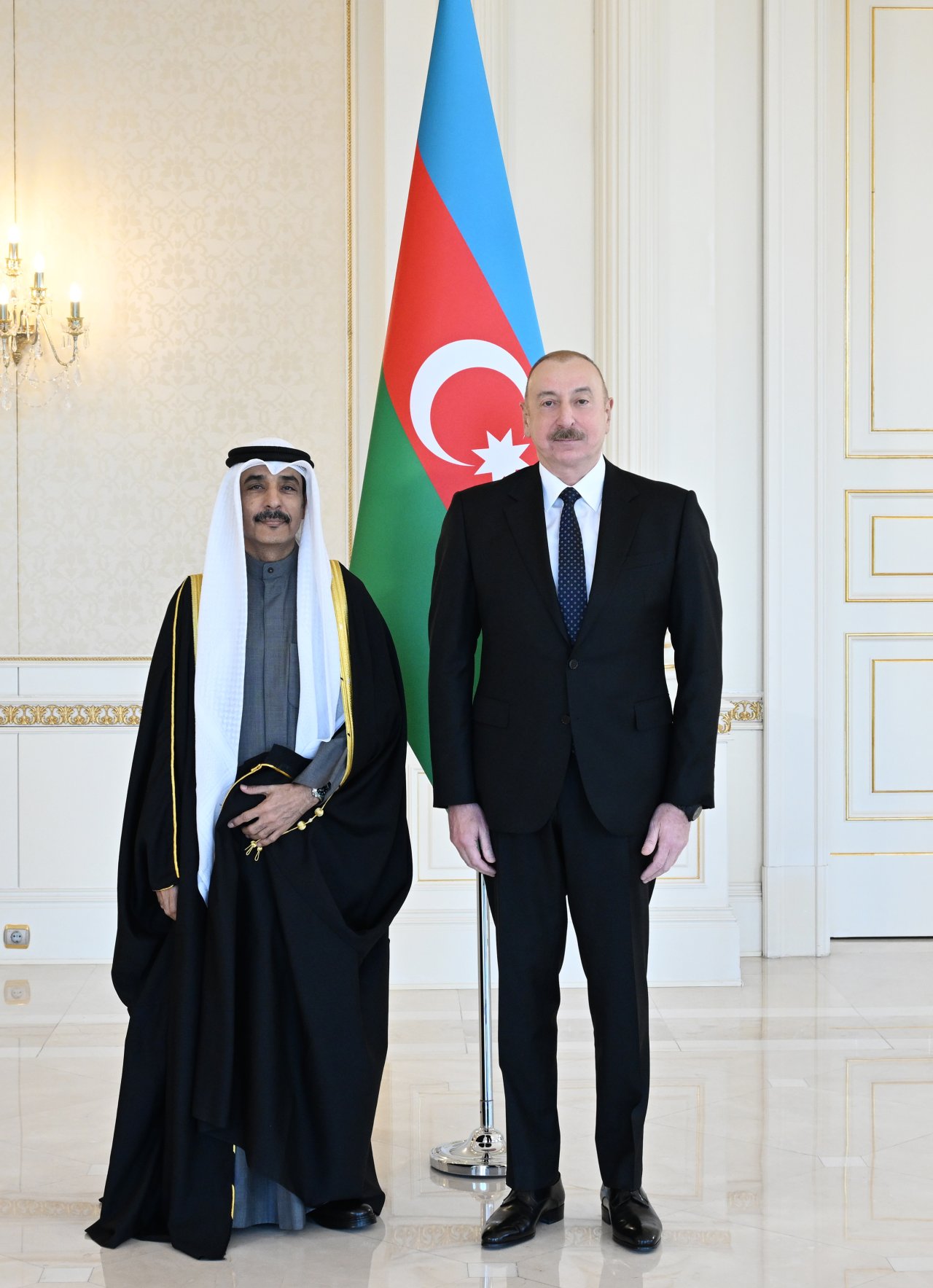 İlham Əliyev Küveyt səfirinin etimadnaməsini qəbul etdi - YENİLƏNİB/FOTO - foto 3