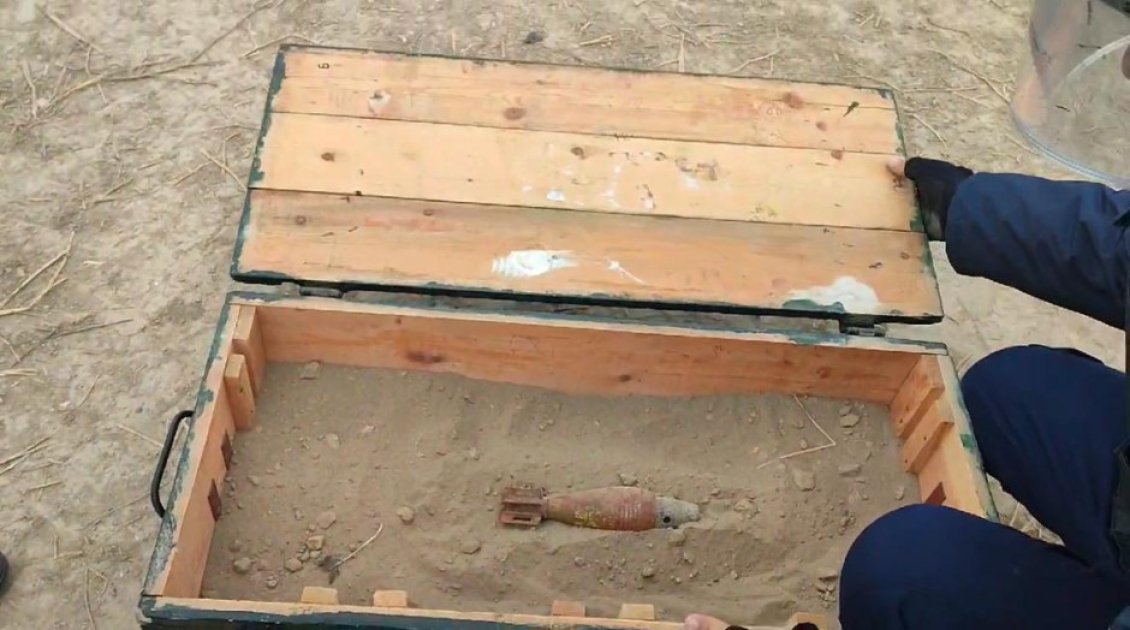 Naxçıvanda hərbi sursat aşkar edildi - FOTO/VİDEO - foto 1