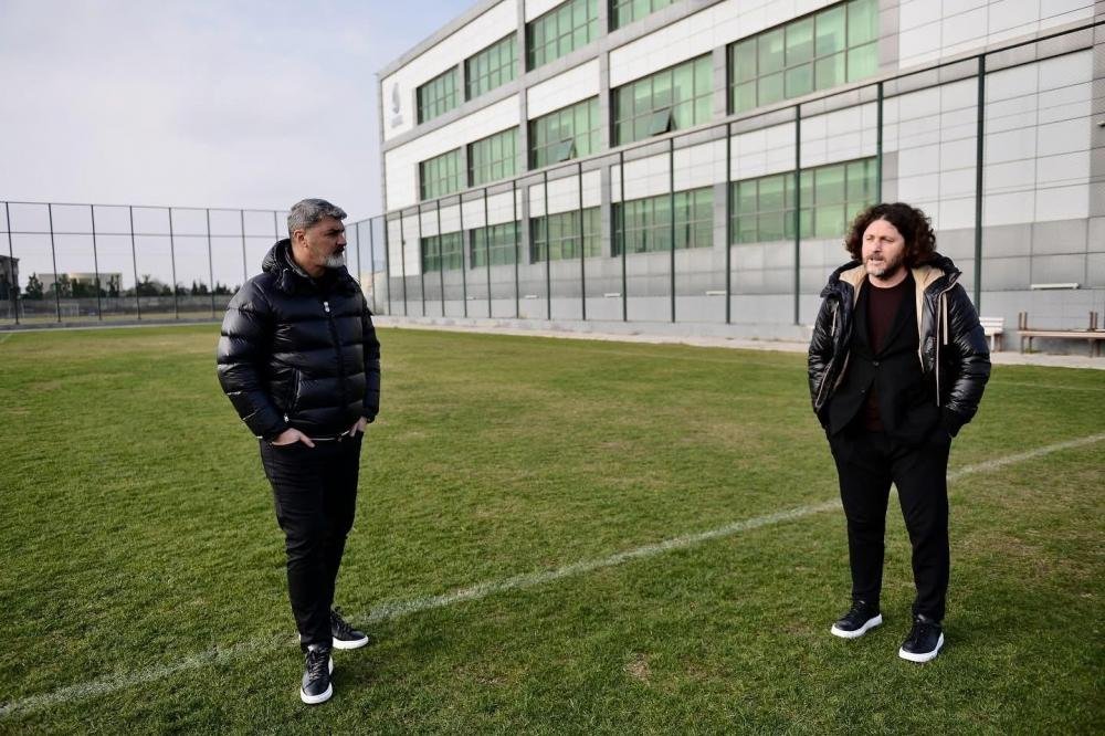 Türkiyənin tanınmış futbol mütəxəssisləri Bakıda - FOTO - foto 3