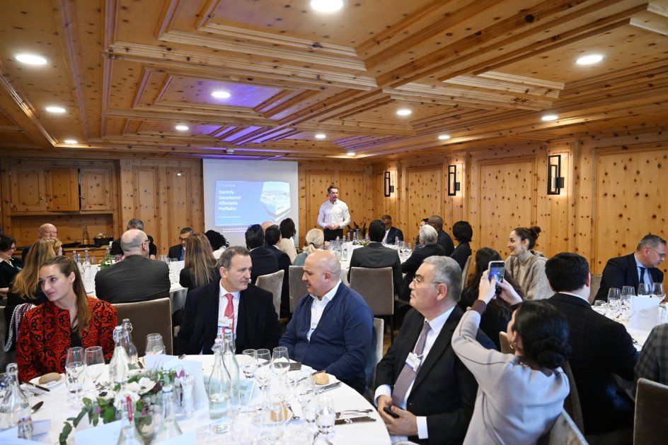 Leyla Əliyeva Davos Dünya İqtisadi Forumu çərçivəsində keçirilən tədbirdə İŞTİRAK ETDİ - FOTO - foto 8