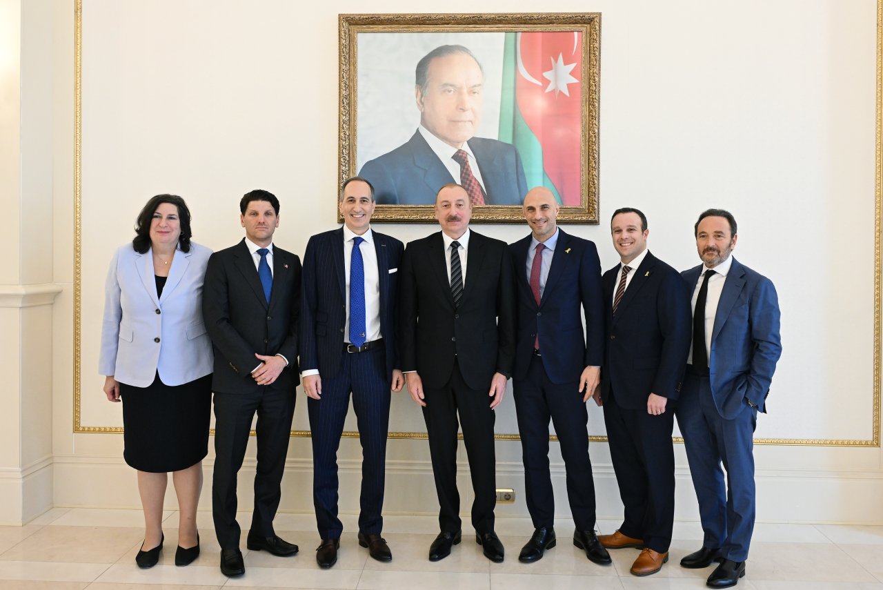 İlham Əliyev israilli rəsmilərlə görüşdü – FOTO/VİDEO - foto 3