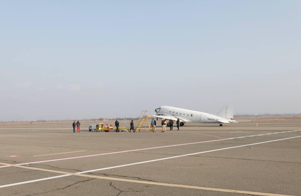 SOCAR ilk dəfə quru sahəsində aeroqravimetrik tədqiqat işlərinə start verdi &ndash; FOTO