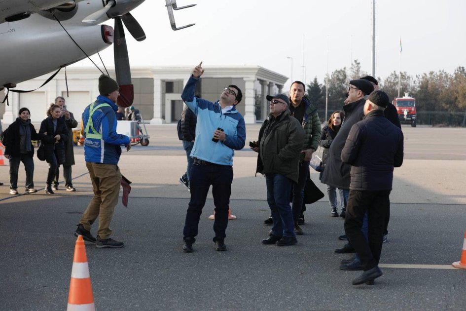SOCAR ilk dəfə quru sahəsində aeroqravimetrik tədqiqat işlərinə start verdi – FOTO - foto 1