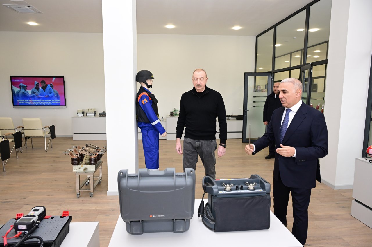 İlham Əliyev Ağdamda &ldquo;Azərişıq" ASC-nin yeni Kompleksinin AÇILIŞINDA - FOTO