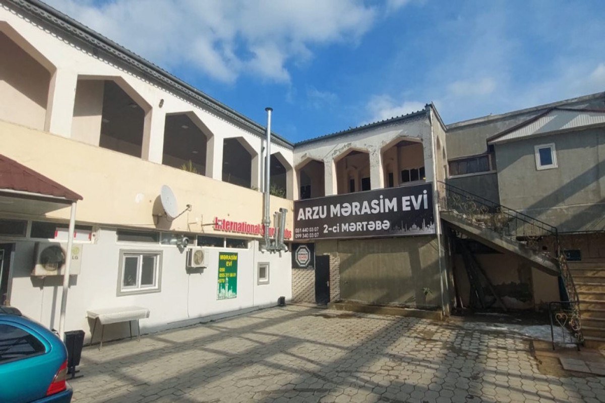 Sumqayıtda &ldquo;Arzu&rdquo; mərasim evinin fəaliyyəti dayandırıldı - VİDEO