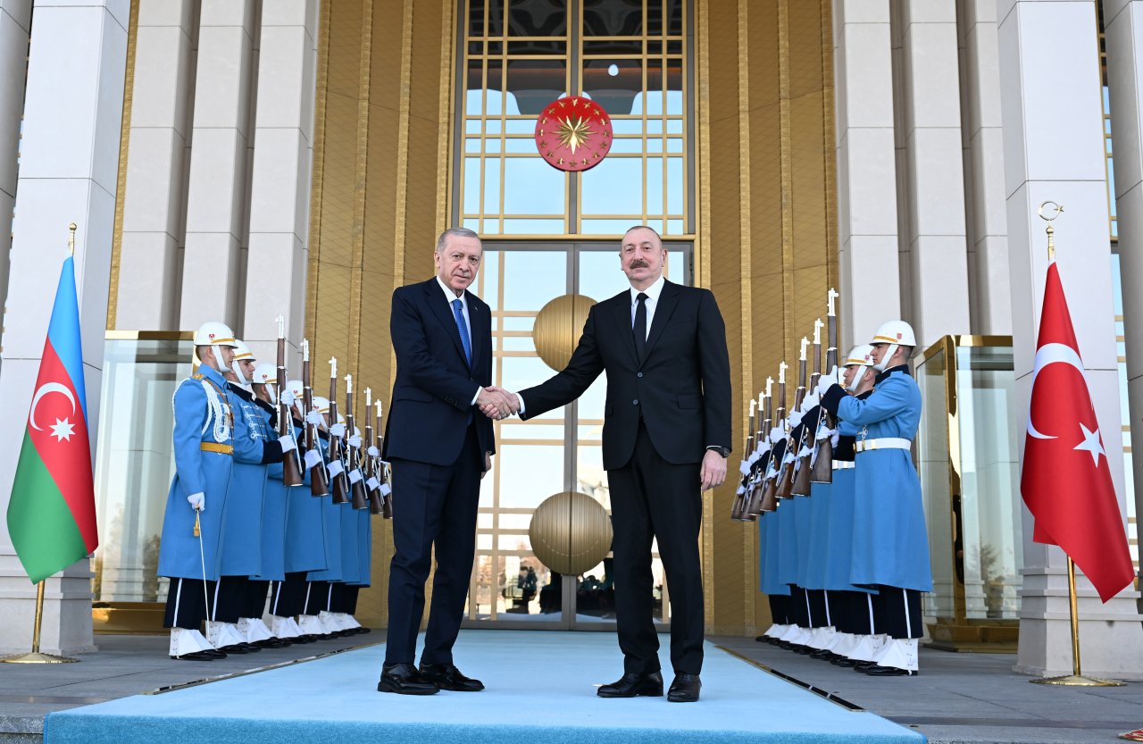 İlham Əliyev və Ərdoğan İğdır-Naxçıvan qaz kəmərinin AÇILIŞ MƏRASİMİNDƏ - YENİLƏNİB - FOTO/VİDEO - foto 3