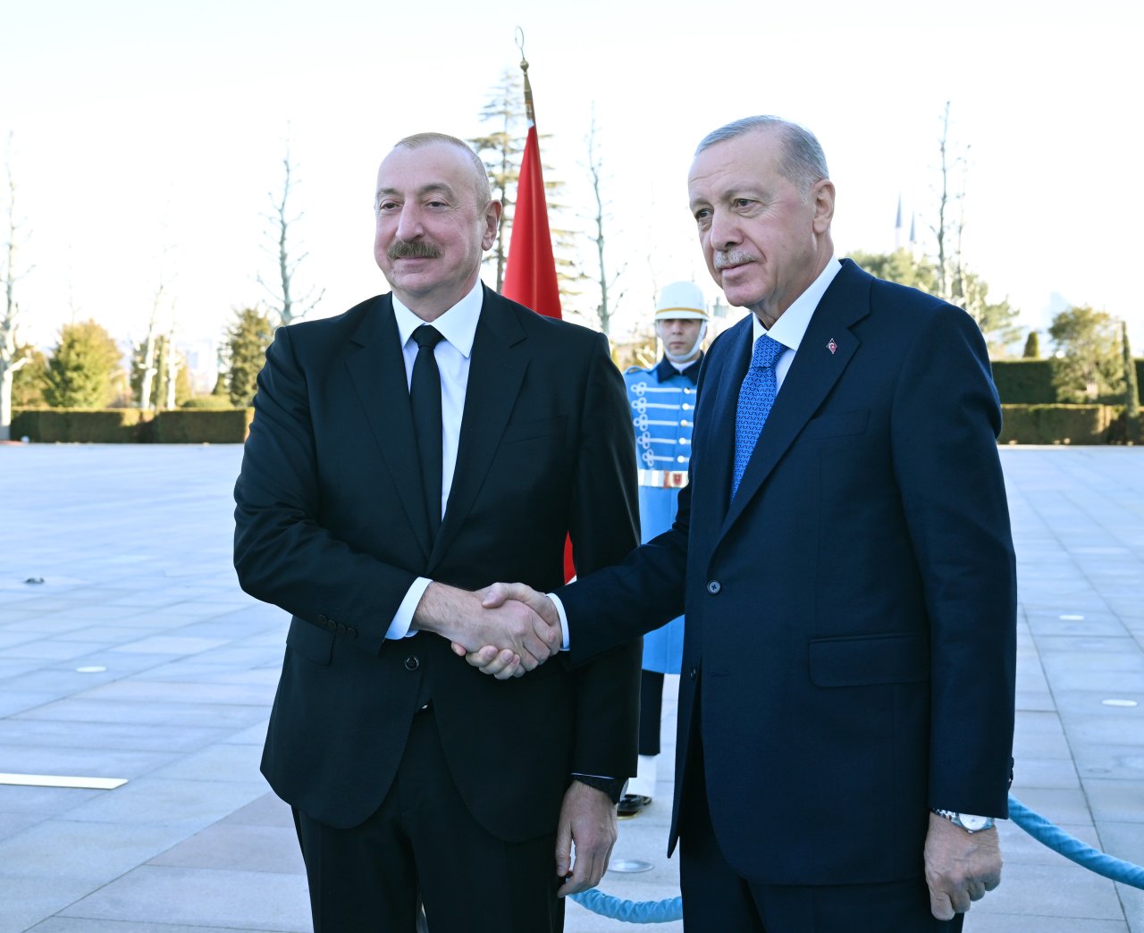 İlham Əliyev və Ərdoğan İğdır-Naxçıvan qaz kəmərinin AÇILIŞ MƏRASİMİNDƏ - YENİLƏNİB - FOTO/VİDEO - foto 1