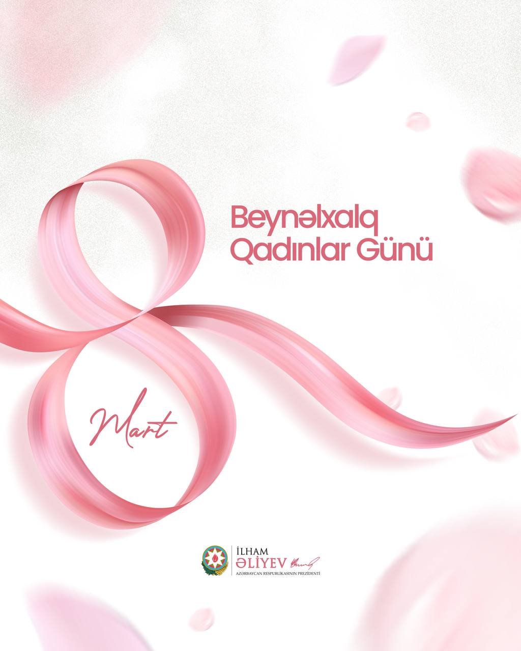 İlham Əliyev Beynəlxalq Qadınlar Günü münasibətilə PAYLAŞIM ETDİ - FOTO - foto 1