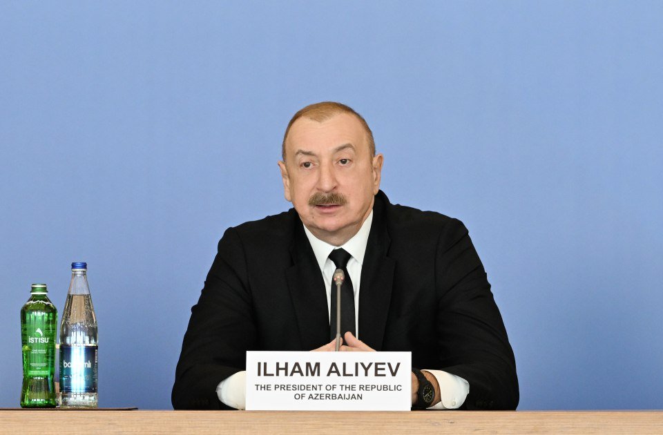 İlham Əliyev XII Qlobal Bakı Forumunun açılış mərasimi ilə bağlı PAYLAŞIM ETDİ - VİDEO