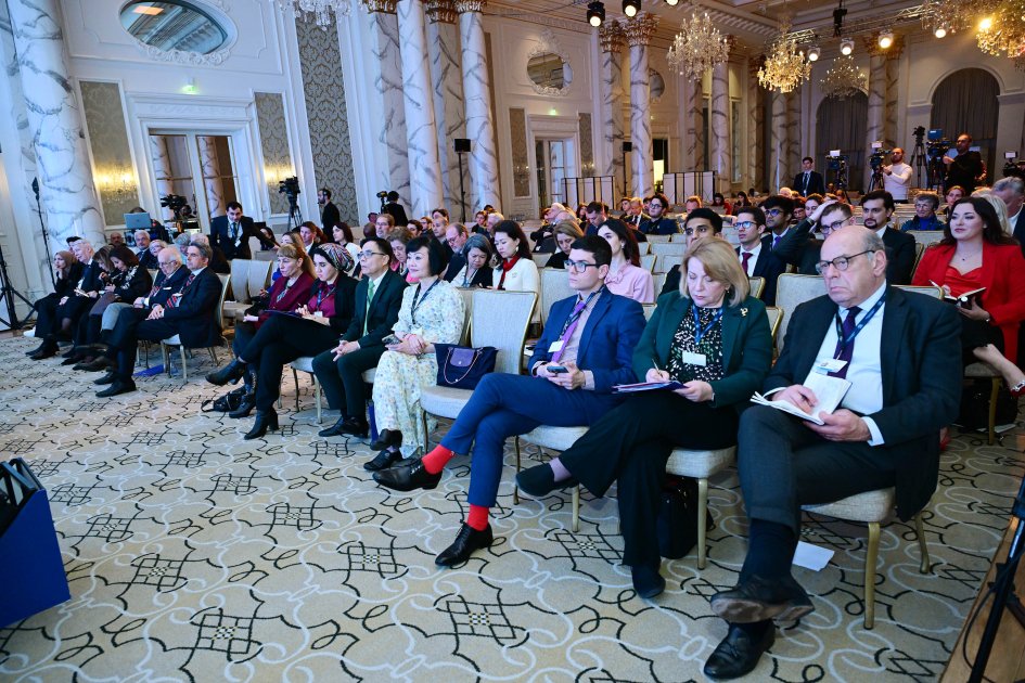 XII Qlobal Bakı Forumu: “Gənclər danışsın, biz dinləyək” mövzusunda panel iclas keçirildi - FOTO - foto 2