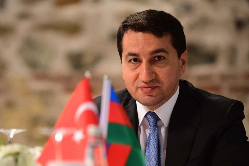 Hikmət Hacıyev isveçli analitiklərlə görüşdü &ndash; FOTO