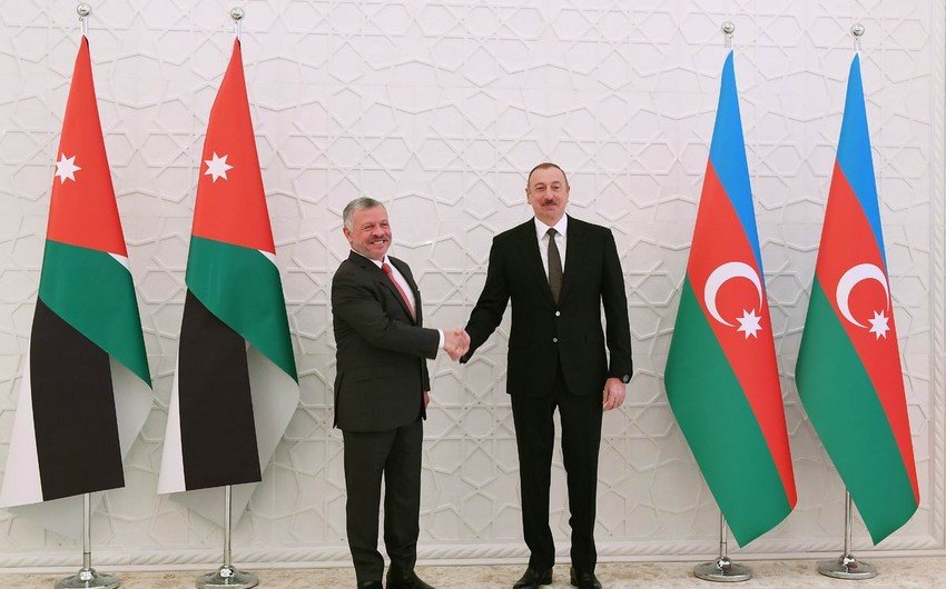 İordaniyanın Kralı Azərbaycan Prezidentini TƏBRİK EDİB