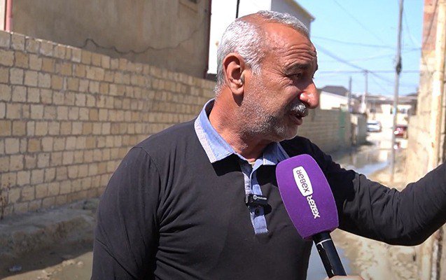 &ldquo;Elə bil burada müharibə gedir&rdquo; - Masazır sakinlərinin kanalizasiya şikayəti