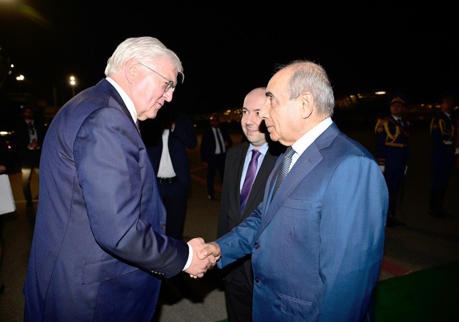 Almaniya Prezidentinin Azərbaycana səfəri BAŞA ÇATDI - FOTO - foto 1