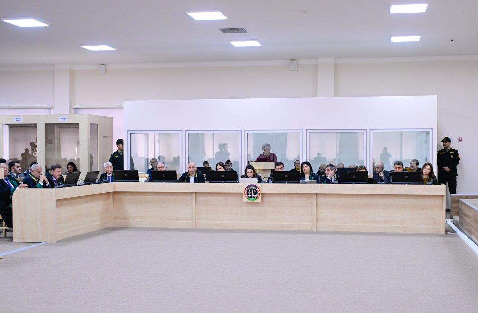 Harutyunyan və digərləri yenidən MƏHKƏMƏ QARŞISINDA - FOTO - foto 11