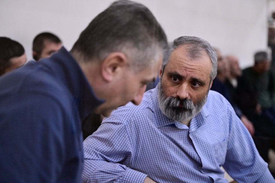 Harutyunyan və digərləri yenidən MƏHKƏMƏ QARŞISINDA - FOTO - foto 6