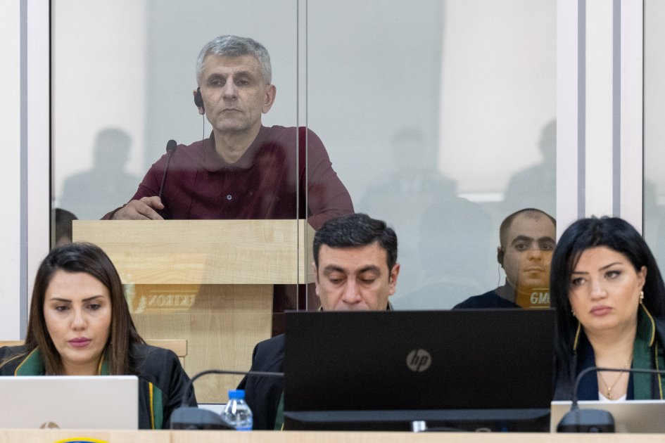 Harutyunyan və digərləri yenidən MƏHKƏMƏ QARŞISINDA - FOTO - foto 17
