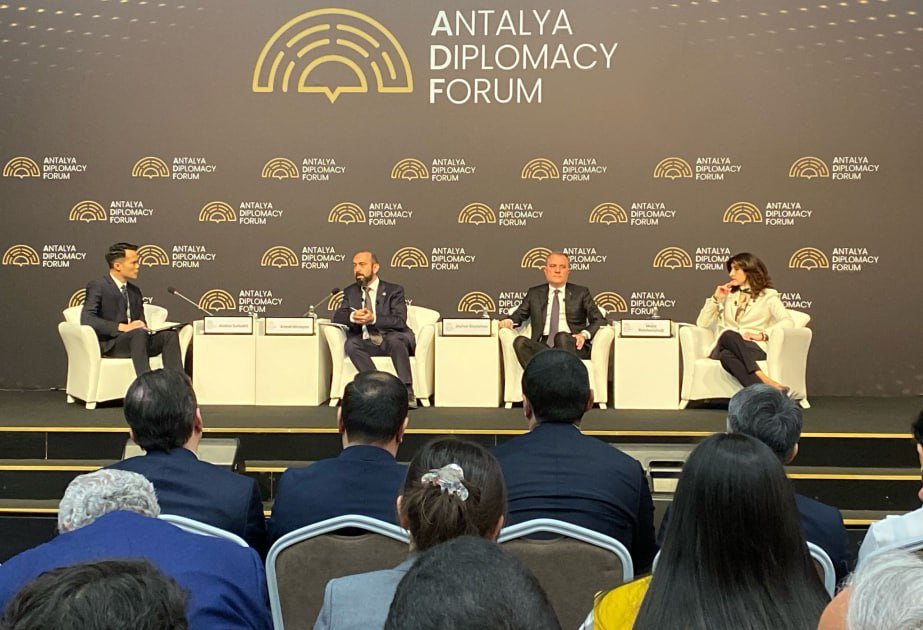Antalyada Azərbaycan, Ermənistan, Gürcüstan xarici işlər nazirlərinin iştirakı ilə panel keçirildi - VİDEO