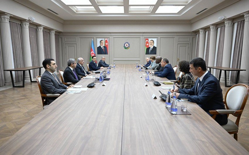 Əli Əsədov Beynəlxalq Əmək Təşkilatının Baş direktorunu QƏBUL ETDİ - FOTO