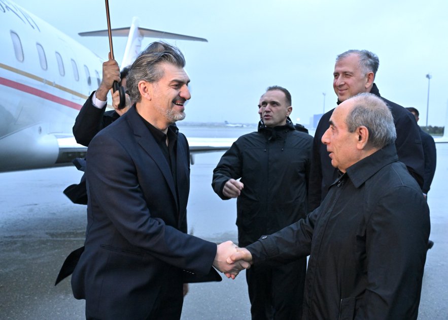 Kavelaşvilinin Azərbaycana rəsmi səfəri başa çatdı - FOTO - foto 1