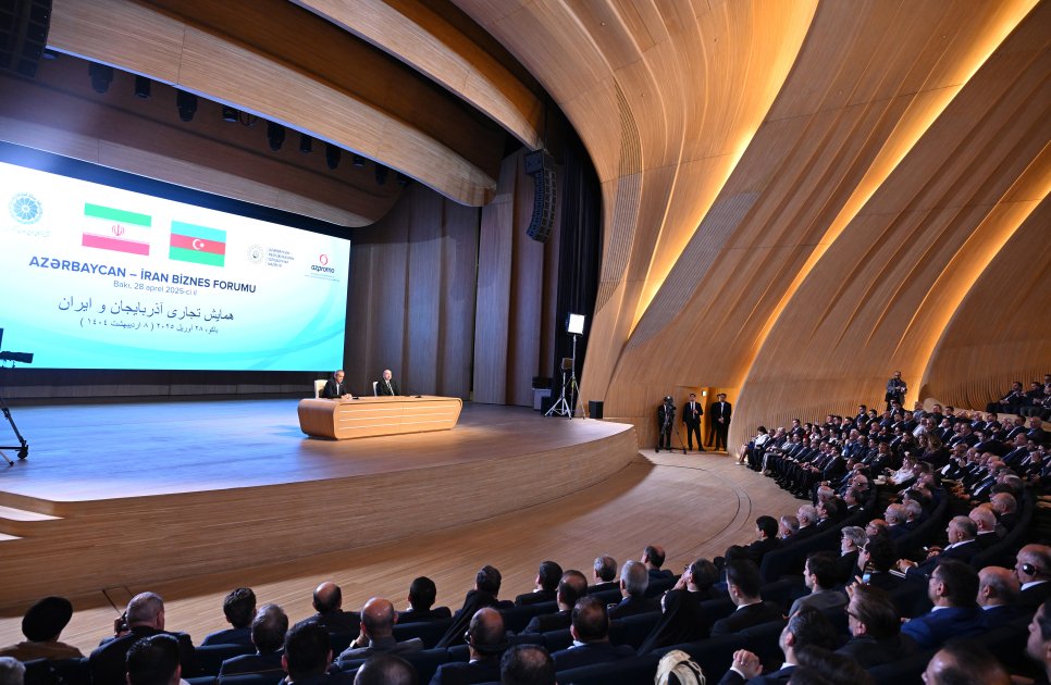 Bakıda Azərbaycan-İran biznes forumu KEÇİRİLİB - FOTO/VİDEO - foto 6