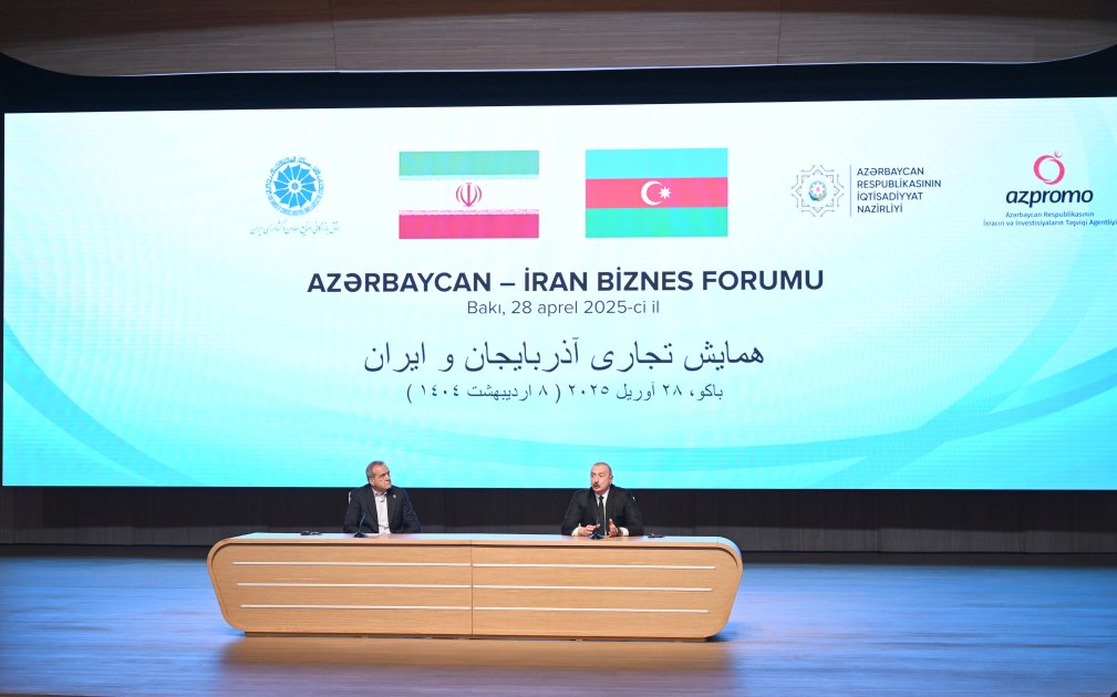 Bakıda Azərbaycan-İran biznes forumu KEÇİRİLİB - FOTO/VİDEO - foto 11