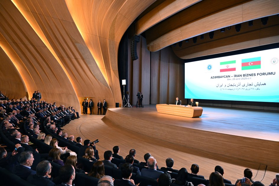 Bakıda Azərbaycan-İran biznes forumu KEÇİRİLİB - FOTO/VİDEO - foto 15