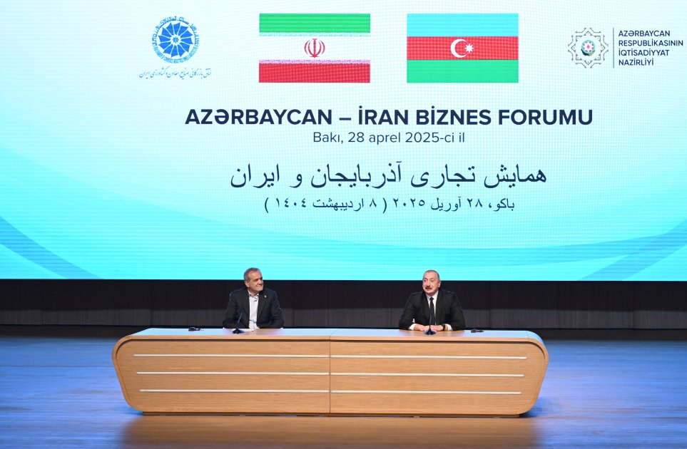 Bakıda Azərbaycan-İran biznes forumu KEÇİRİLİB - FOTO/VİDEO