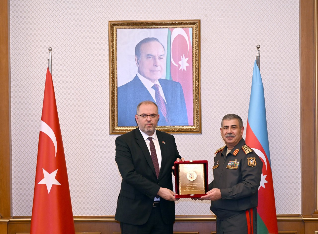 Zakir Həsənov Türkiyə MMU-nun rektorunu qəbul etdi - FOTO/VİDEO - foto 1