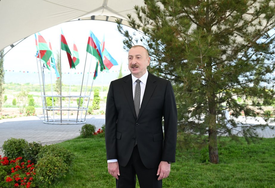 Prezidentin sosial şəbəkə hesabında Ağdam Muğam Mərkəzinin açılışından VİDEO paylaşıldı