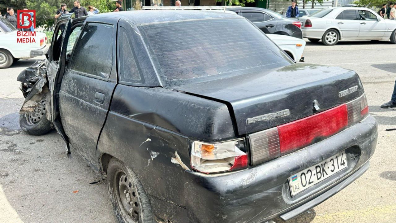 Ağdamda ağır qəza: Xəsarət alan var - FOTO - foto 4