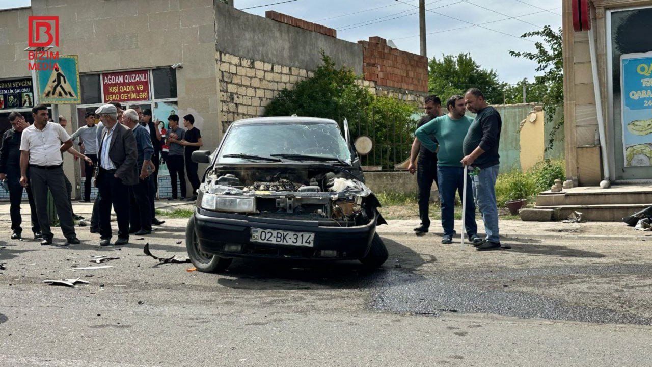 Ağdamda ağır qəza: Xəsarət alan var - FOTO - foto 5