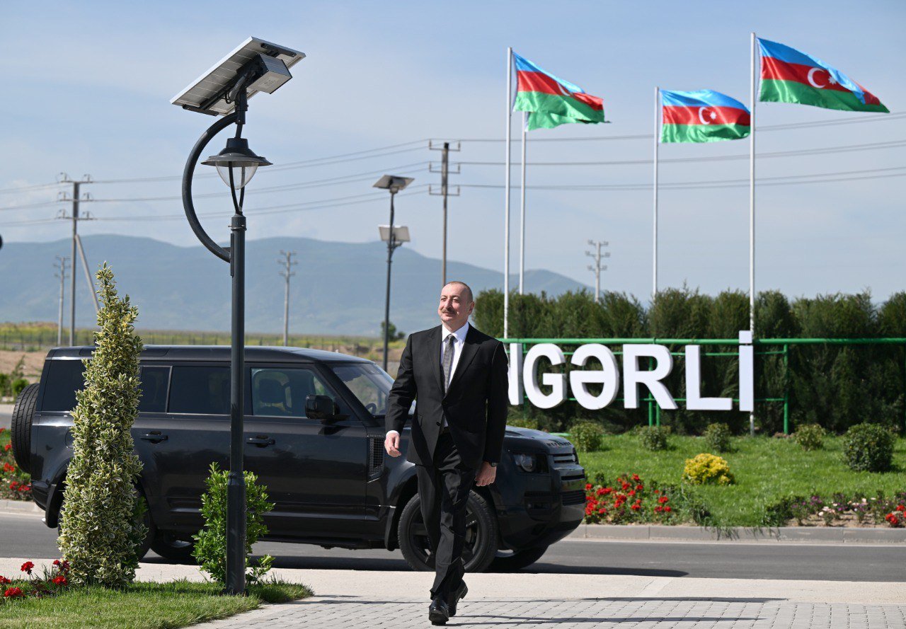 Prezidentin Qarabağa səfərindən YENİ VİDEO