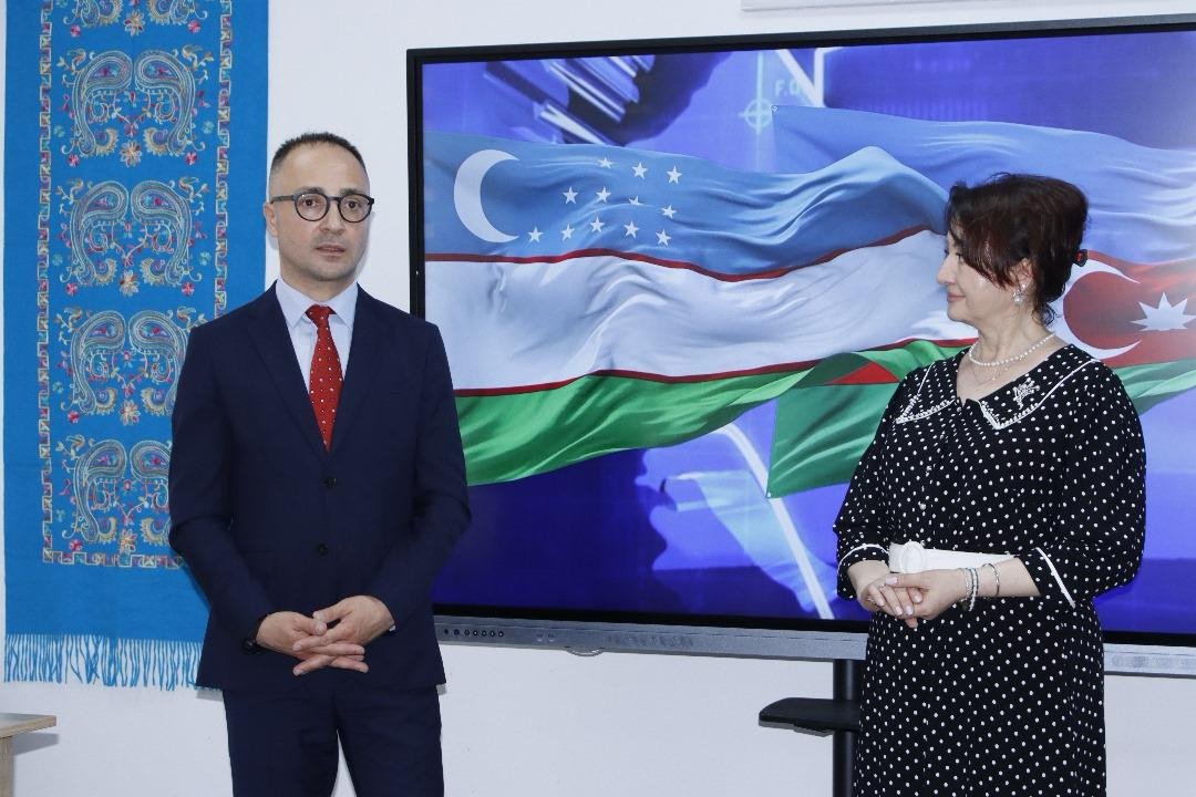 Özbəkistan universitetində Seyid Əzim Şirvani adına auditoriya açıldı - FOTO - foto 7
