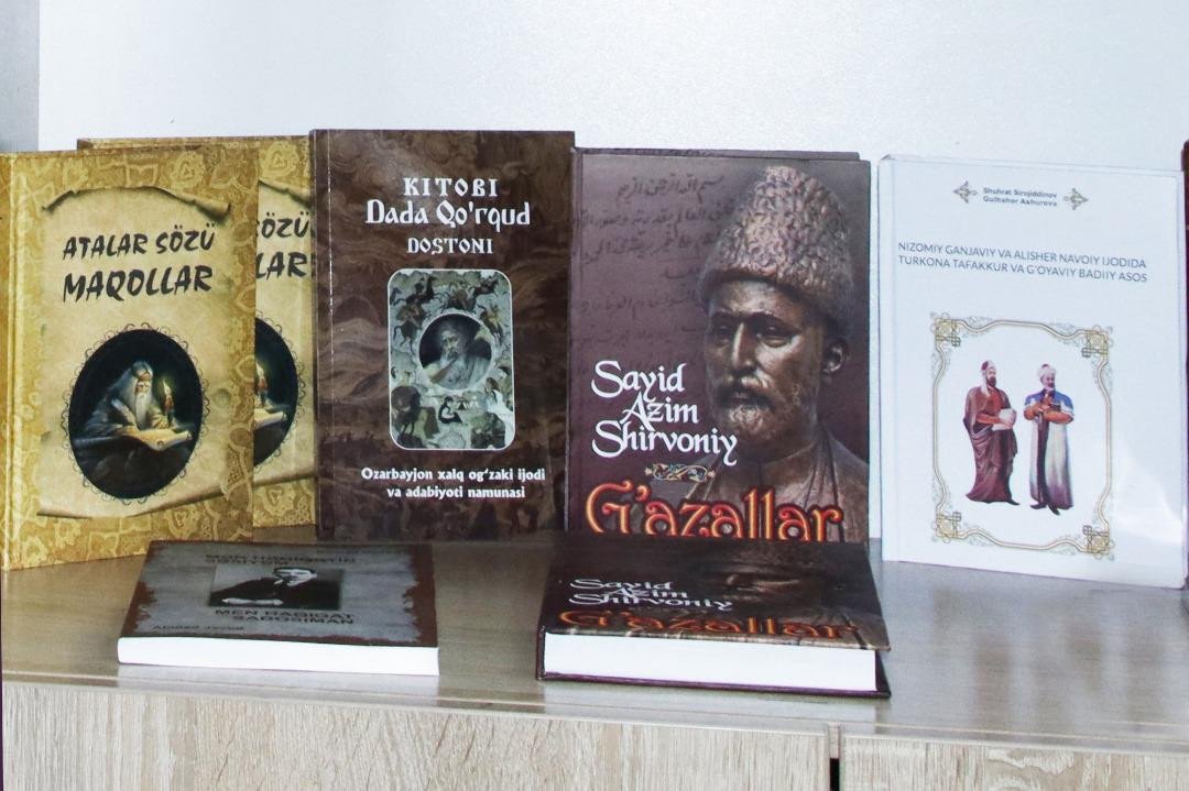 Özbəkistan universitetində Seyid Əzim Şirvani adına auditoriya açıldı - FOTO - foto 1