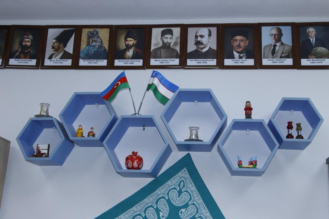 Özbəkistan universitetində Seyid Əzim Şirvani adına auditoriya açıldı - FOTO - foto 4