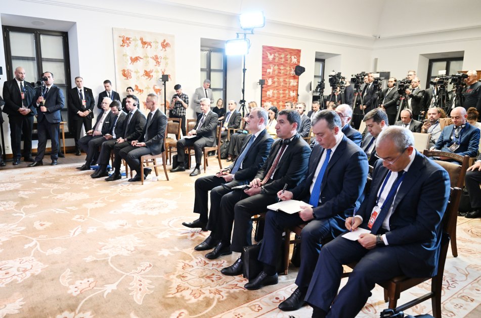İlham Əliyev və Viktor Orban mətbuata bəyanatlarla çıxış ediblər - FOTO - foto 6