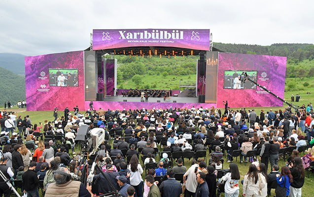&ldquo;Xarıbülbül&rdquo; Musiqi Festivalı başa çatdı &ndash; VİDEO