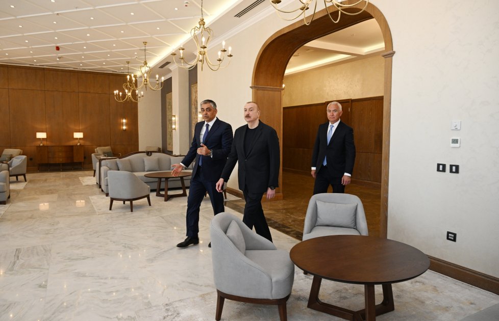 İlham Əliyev “Laçın” İstirahət Kompleksinin açılışında – FOTO/VİDEO - foto 2