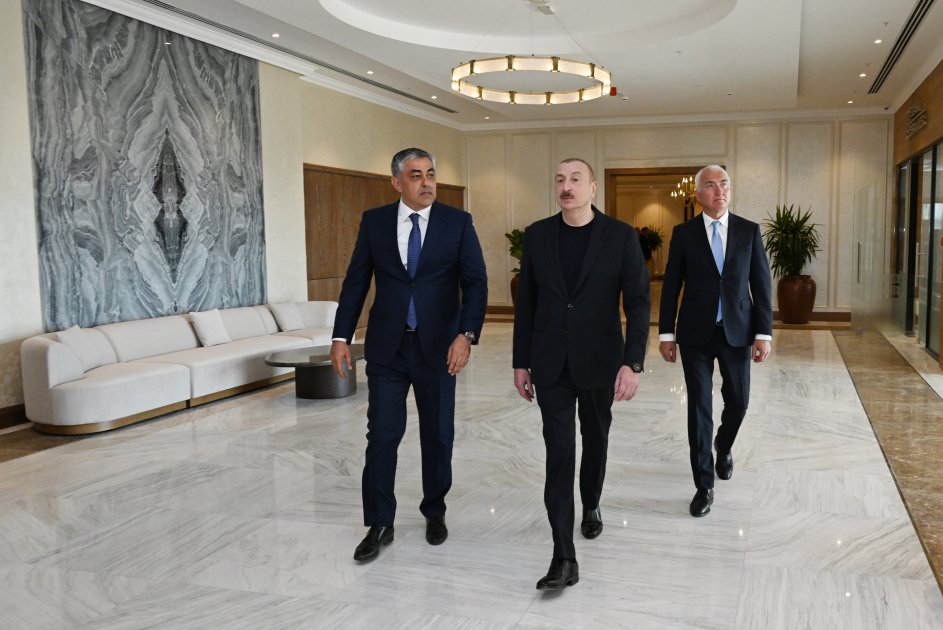 İlham Əliyev “Laçın” İstirahət Kompleksinin açılışında – FOTO/VİDEO - foto 1