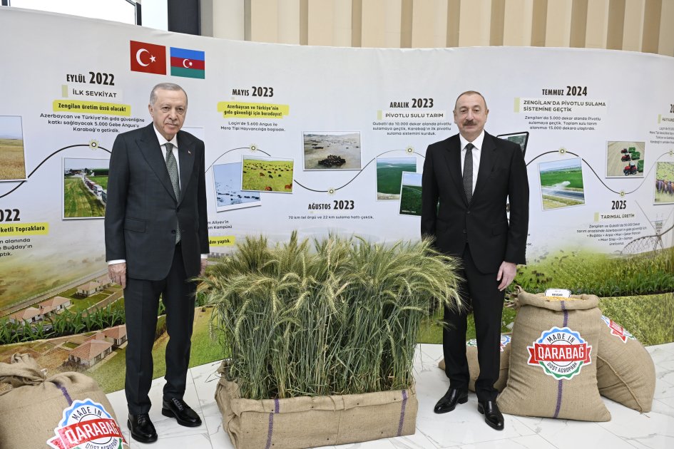 TARİXİ ANLAR: İlham Əliyev və Ərdoğan Laçın Hava Limanının açılış mərasimində -FOTO/VİDEO - foto 10
