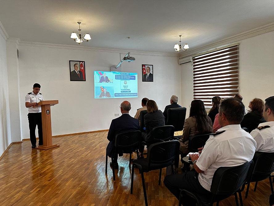 NATO-nun təhsil üzrə ekspert qrupu Milli Müdafiə Universitetində - FOTO - foto 2