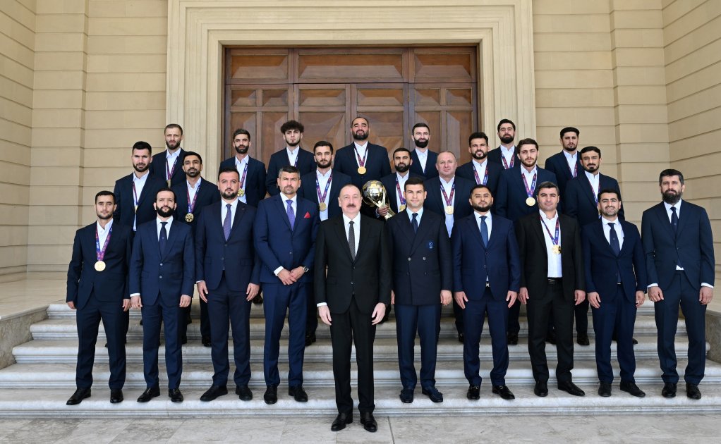 Prezident: &ldquo;Milli komandamız sırf Azərbaycanda doğulub boya-başa çatmış gənclərdən ibarətdir&rdquo;
