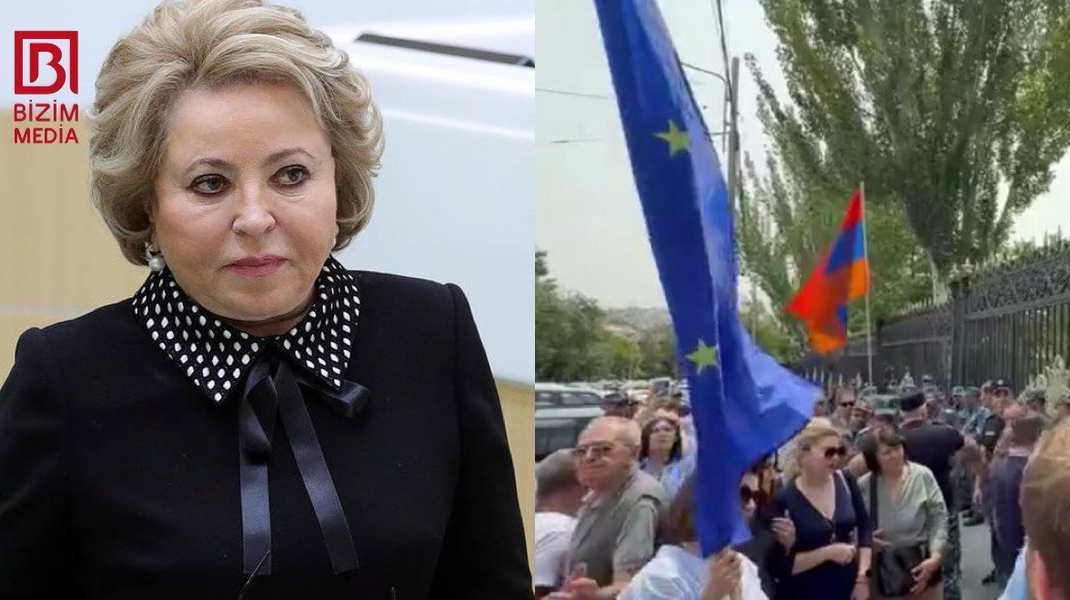 Matviyenko gəldi, İrəvanda ara qarışdı &ndash; VİDEO