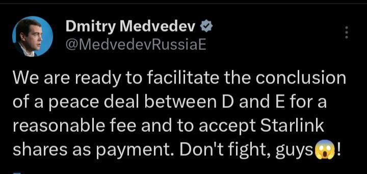 Medvedev Mask və Trampı ƏLƏ SALDI – “Vasitəçilik edə bilərik” – FOTO - foto 1