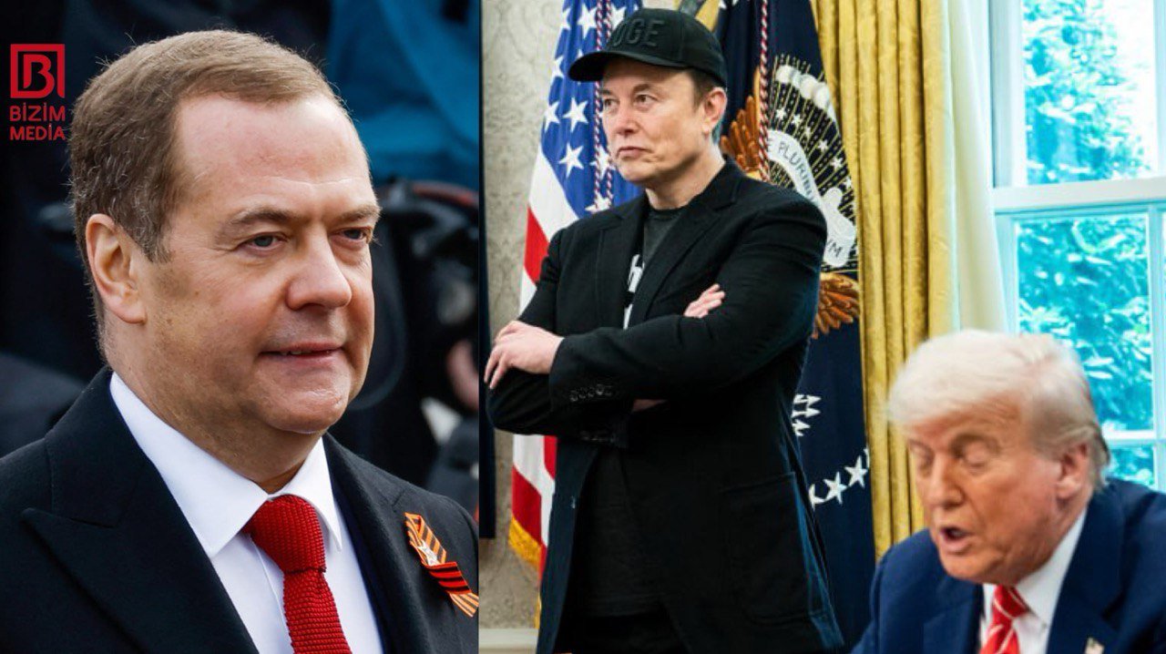 Medvedev Mask və Trampı ƏLƏ SALDI &ndash; &ldquo;Vasitəçilik edə bilərik&rdquo; &ndash; FOTO