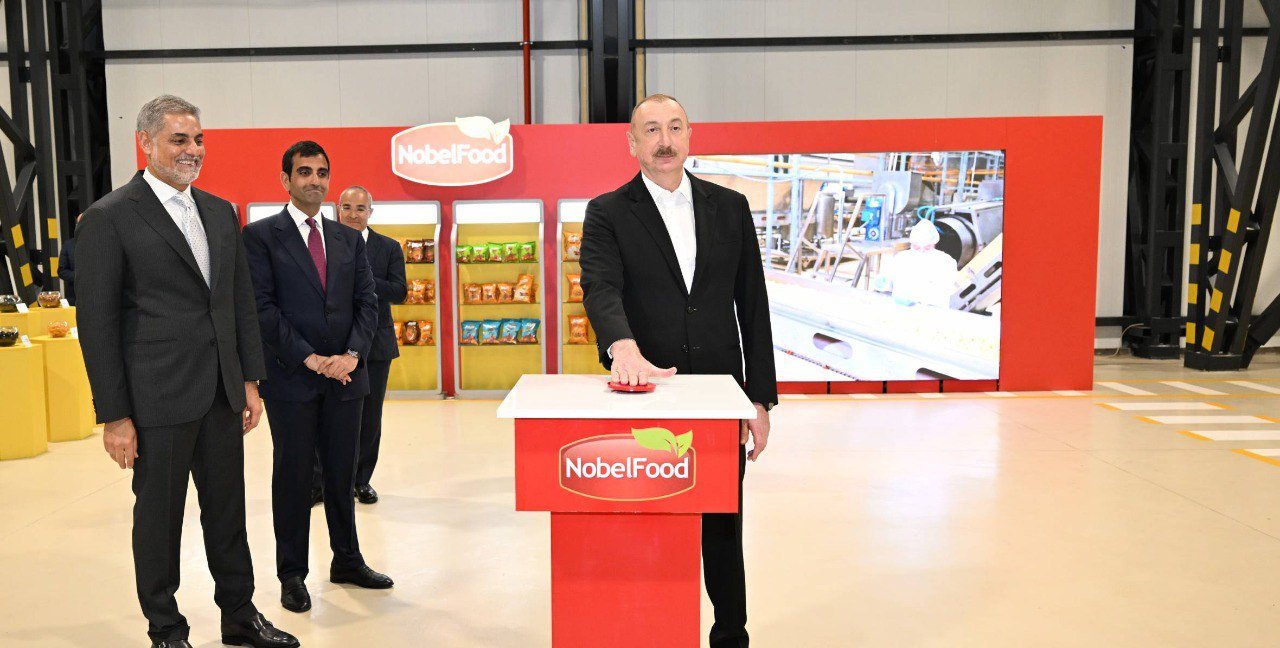 Prezident Bakıda zavod açılışında &ndash; FOTO/VİDEO