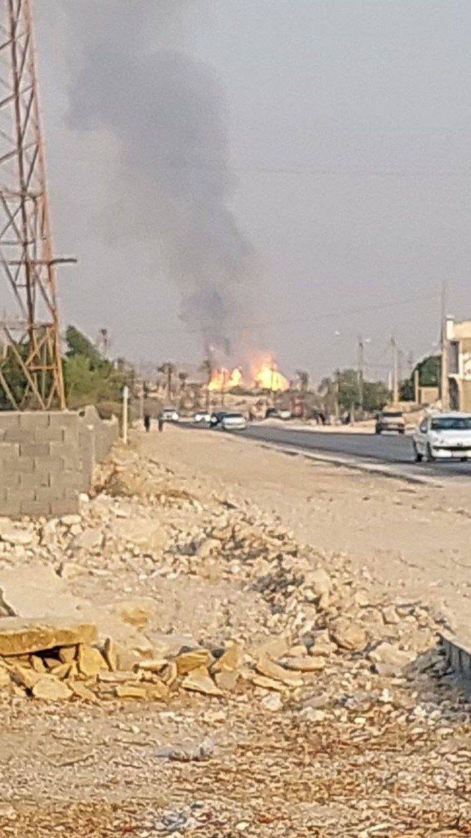 İsrail İranda neft emalı zavodunu VURDU - FOTO/VİDEO - foto 1