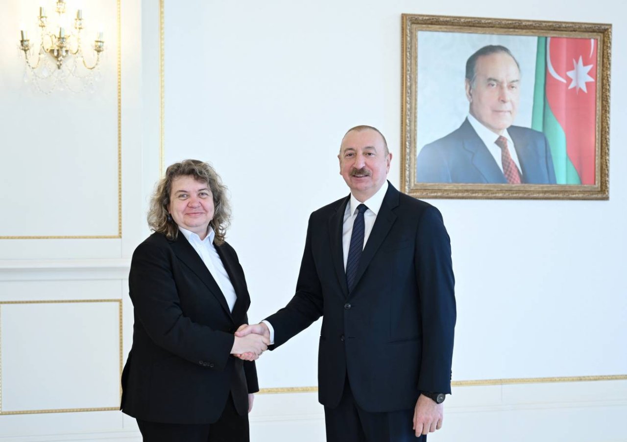 Bolqarıstan Milli Assambleyasının sədri İlham Əliyevin QƏBULUNDA - FOTO/VİDEO - foto 1