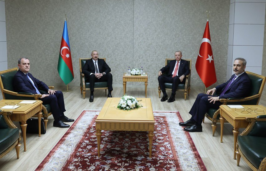 İlham Əliyev Ərdoğanla GÖRÜŞDÜ - FOTO - foto 2